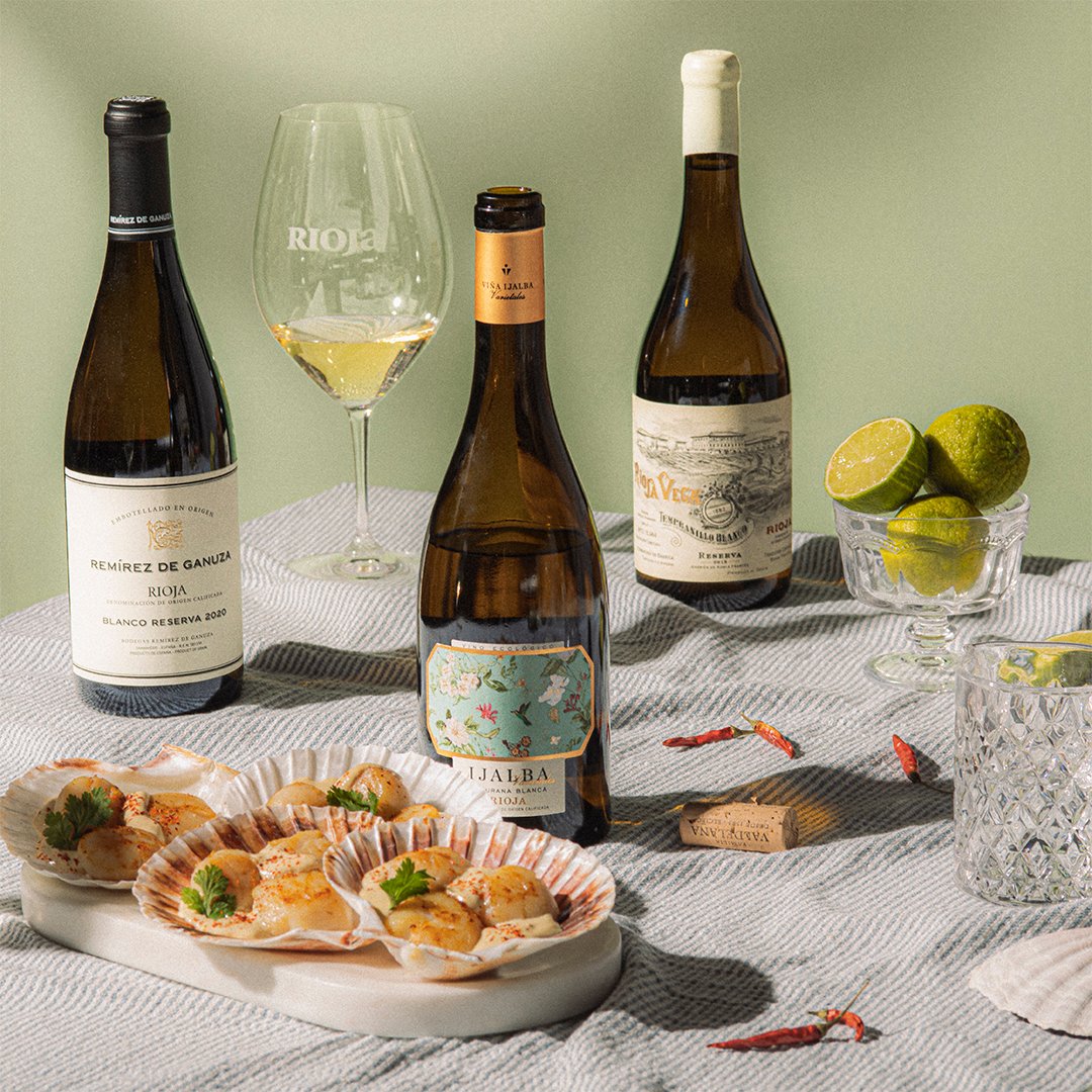 White wine and oysters